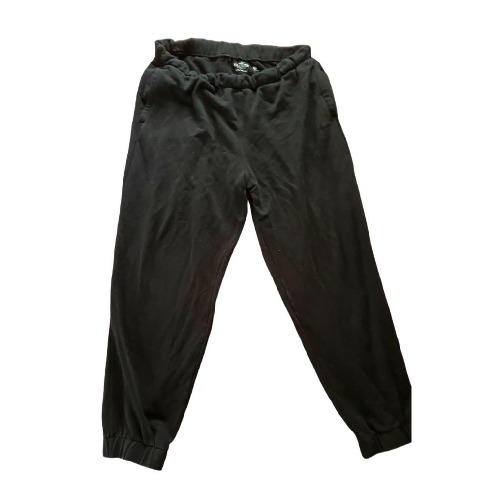 hollister ultra high-rise dad joggers sweatpants cotton elastic waistband
